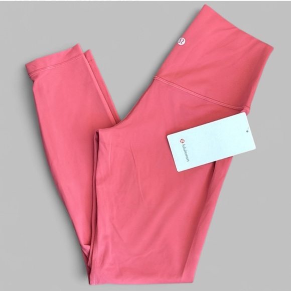 Lululemon-Align High Rise 25”leggings size 6- Desert red - Picture 1 of 8